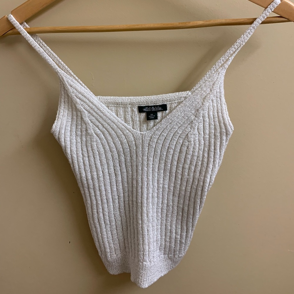 Adorable Ribbed Tank